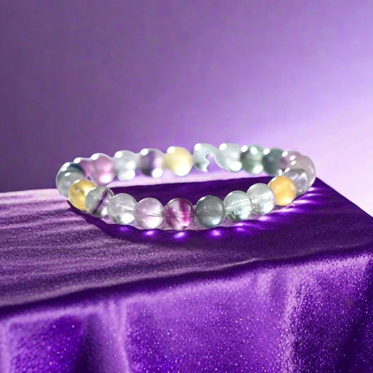 Fluorite Single Bracelet