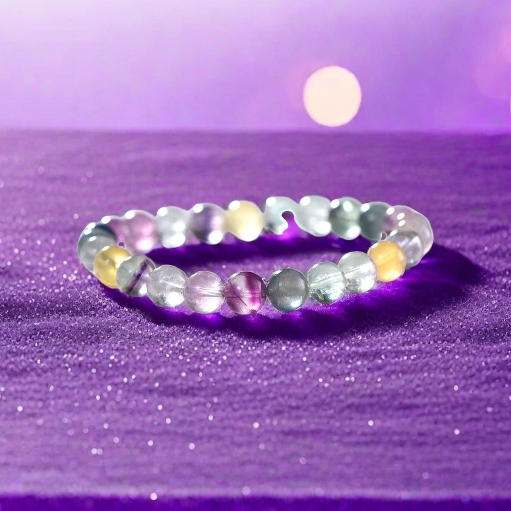 Fluorite Single Bracelet