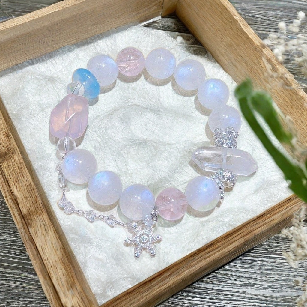 Sri Lankan Blue Moonstone Bracelet