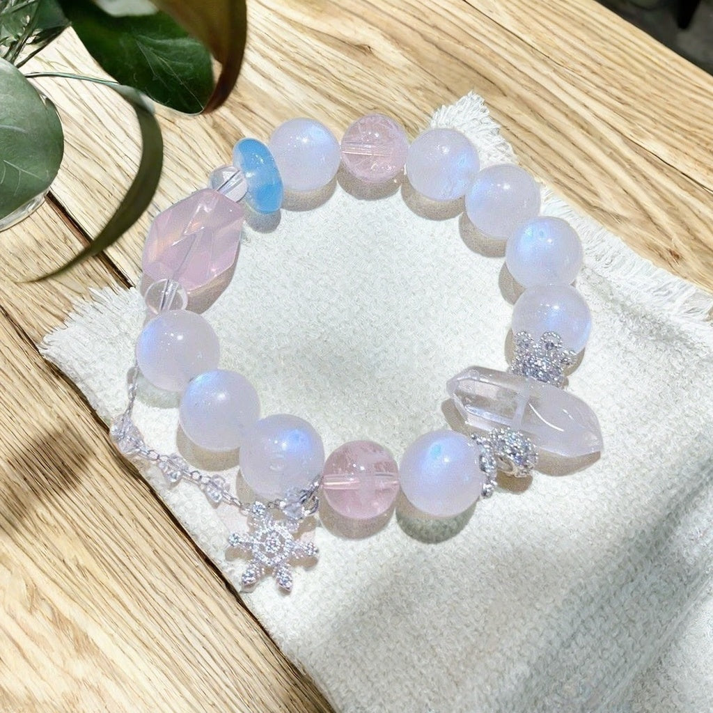 Sri Lankan Blue Moonstone Bracelet