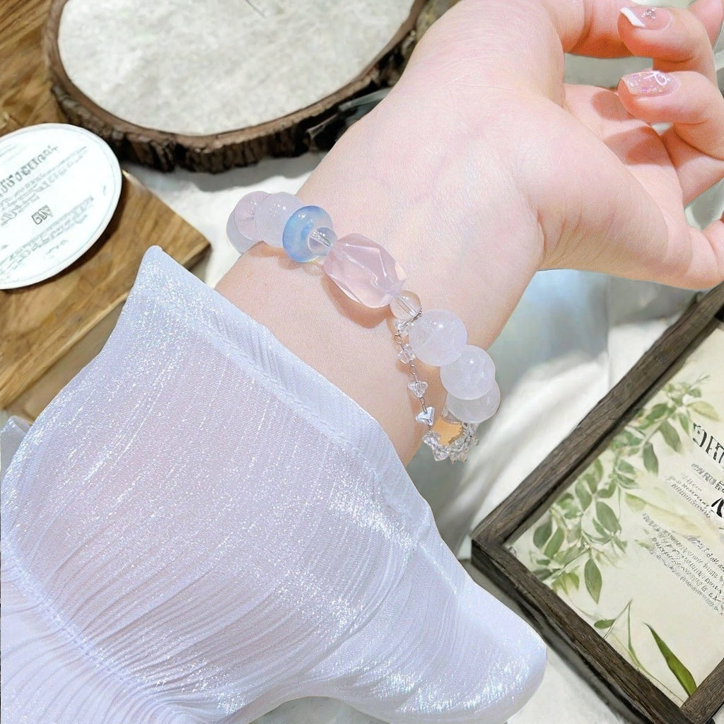 Sri Lankan Blue Moonstone Bracelet