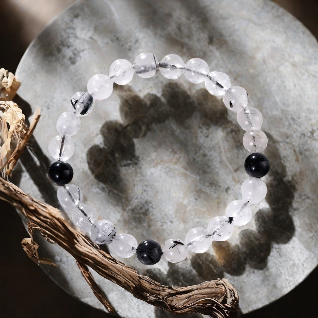 Black Tourmaline Single Bracelet
