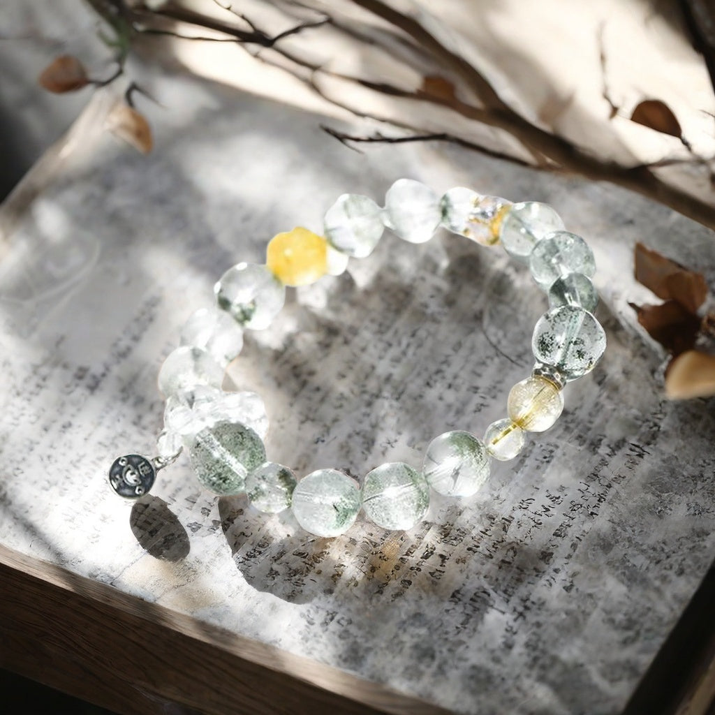Natural Green Phantom Bracelet - Type 1