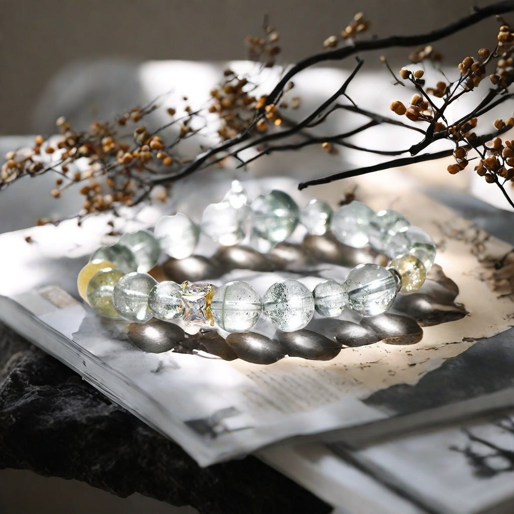 Natural Green Phantom Bracelet - Type 1