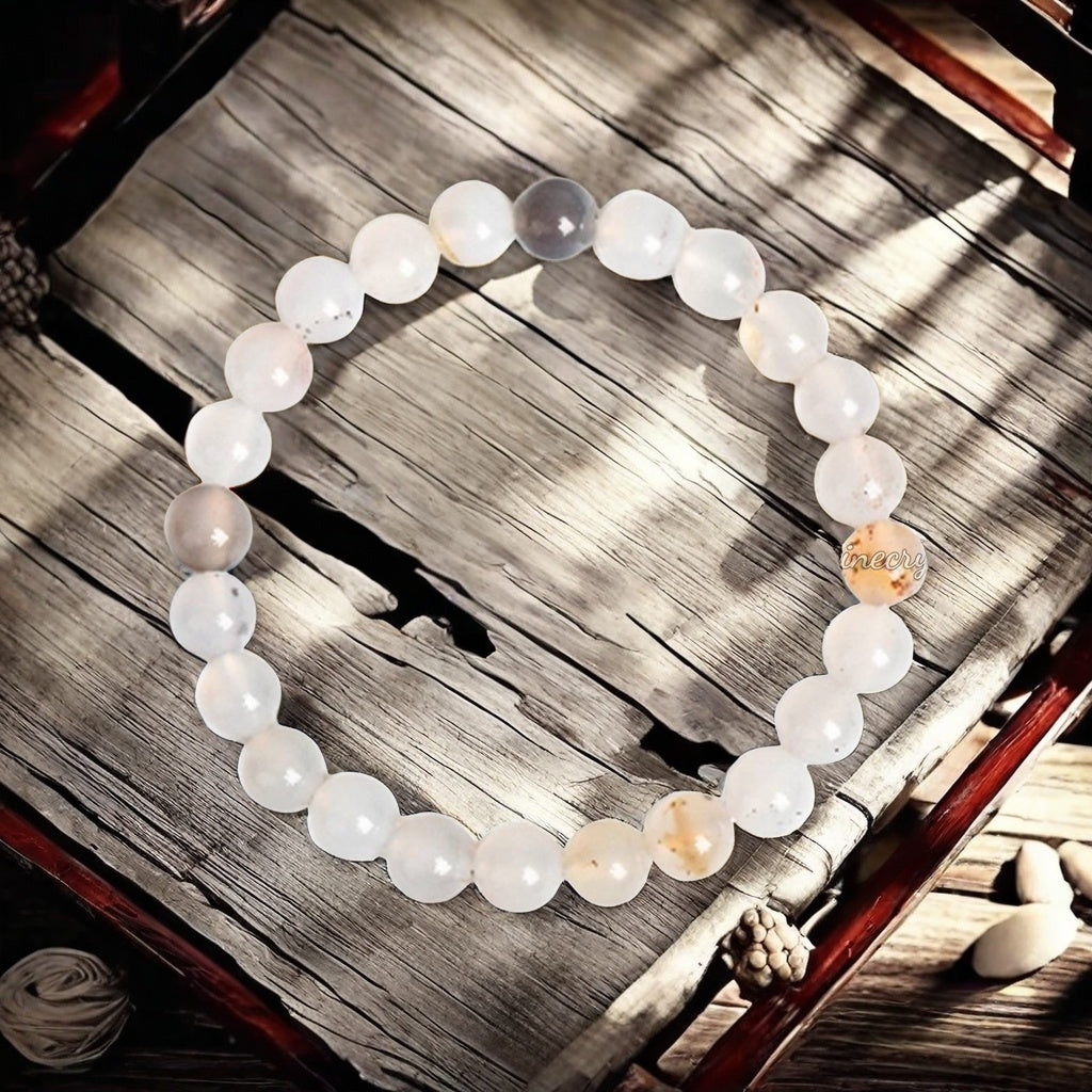 White Agate Bracelet