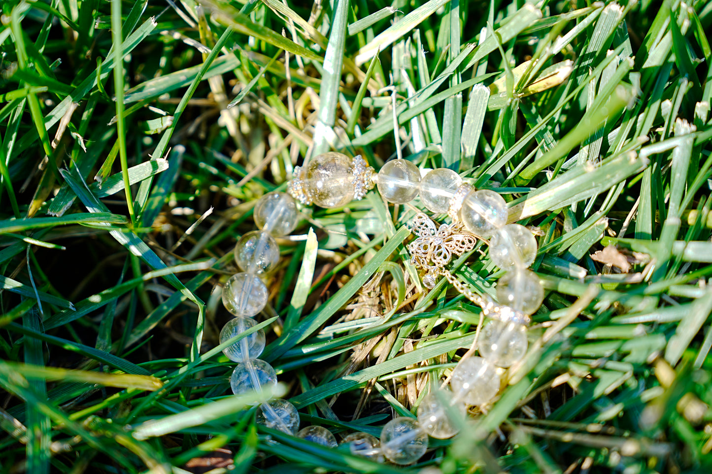 Golden Rutilated Quartz Fortune Bracelet