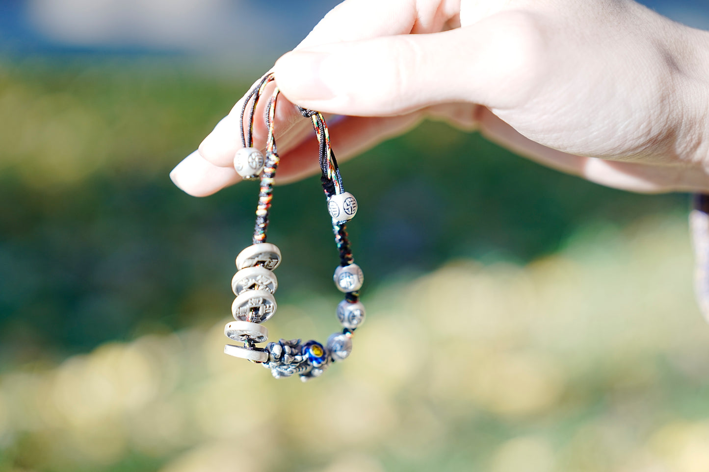 Five Emperor Coins & Pi Xiu Amulet Bracelet