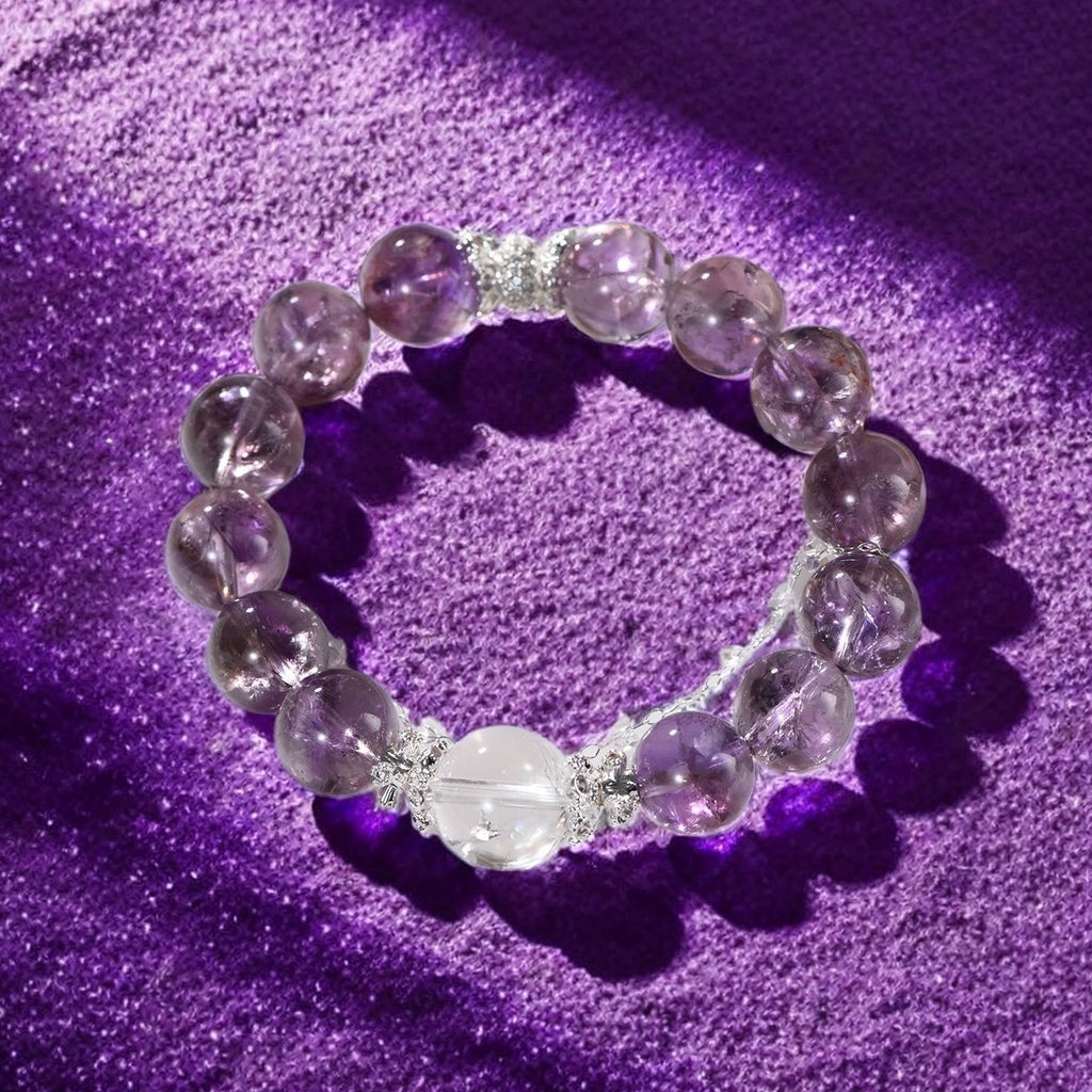 Large-Grain Asai Amethyst Bracelet