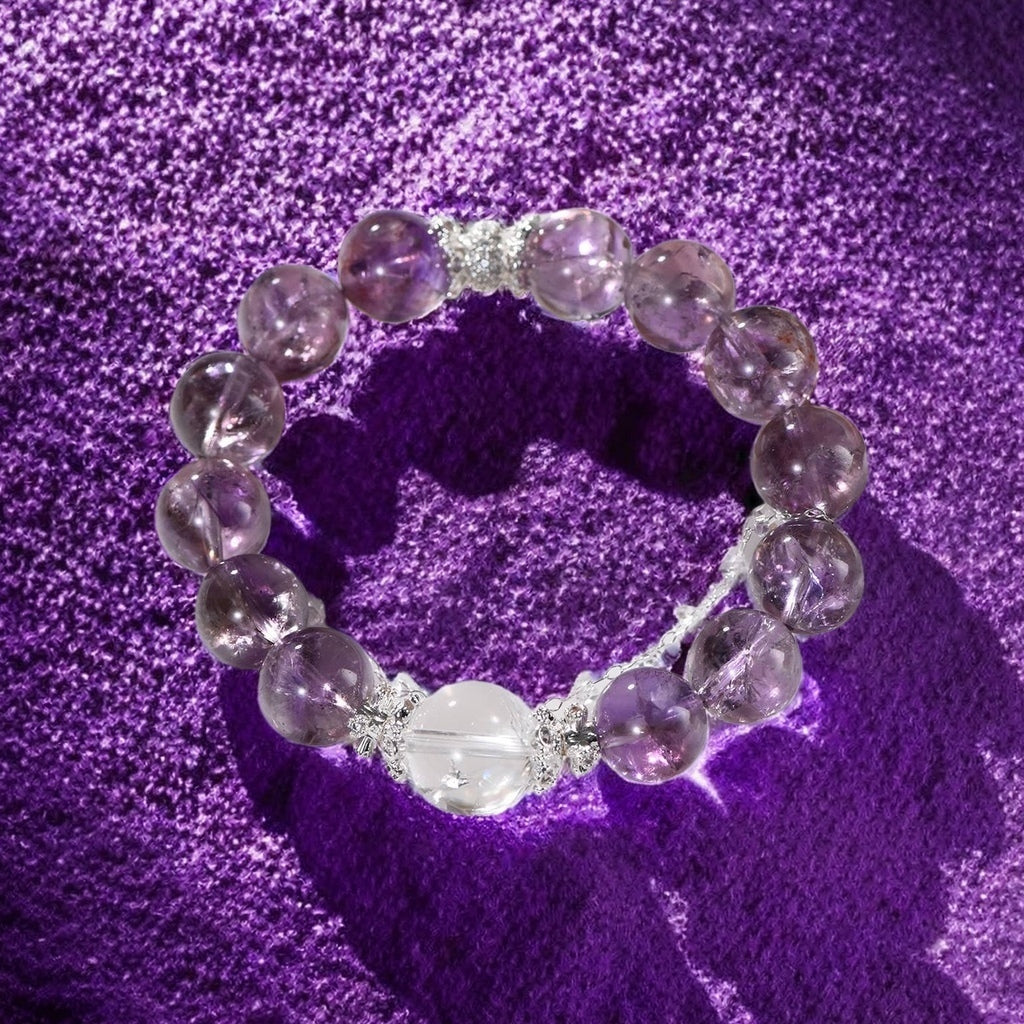 Large-Grain Asai Amethyst Bracelet