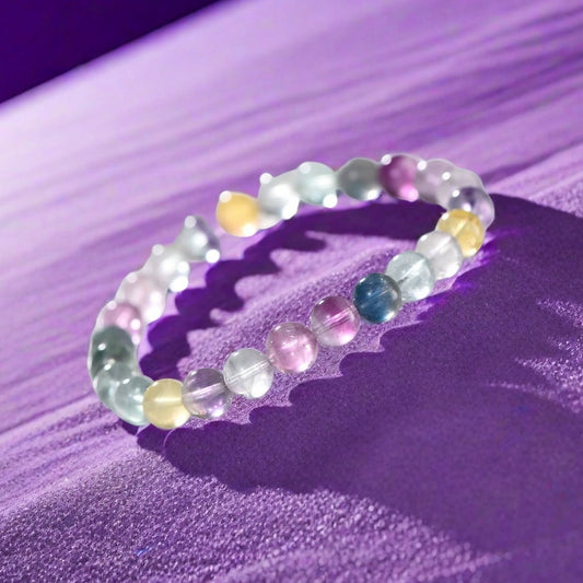 Fluorite Single Bracelet